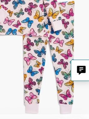 Betsey Johnson Butterfly Toddler Pajama Pants